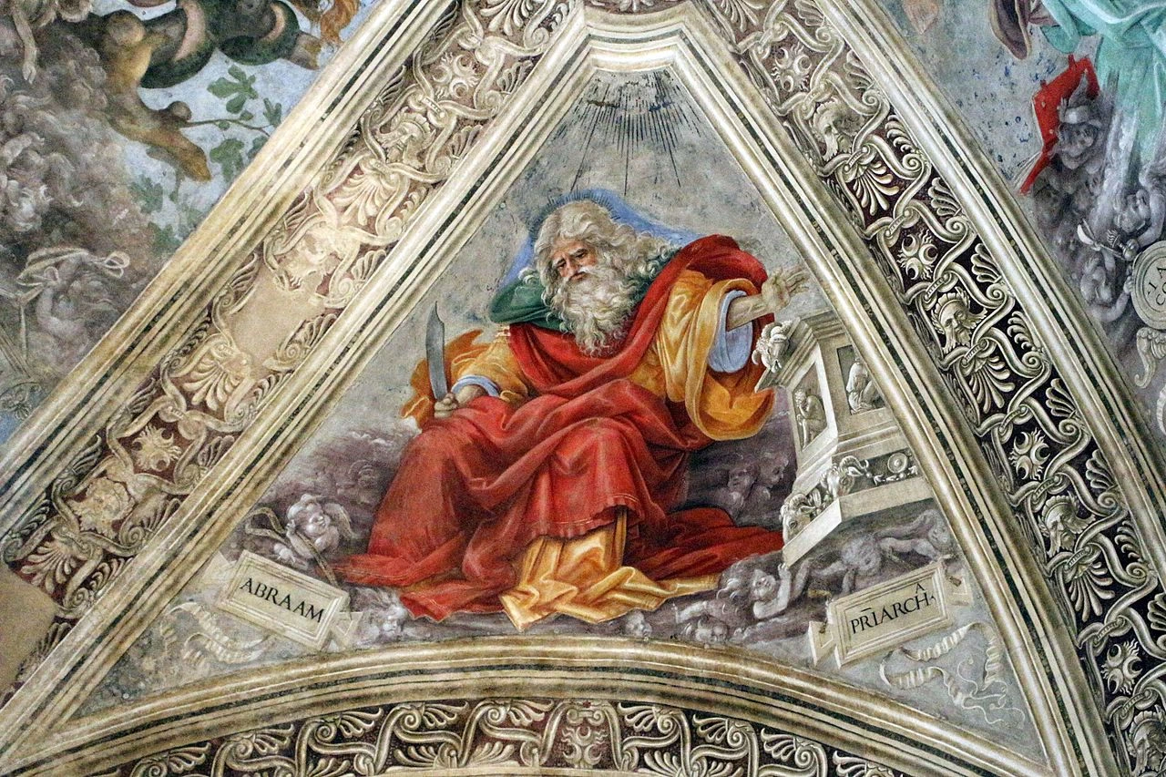 Filippo Lippi - Santa Maria Novella, Firenze, La volta, Abramo